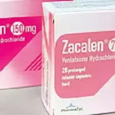 φάρμακο zacalen: αντικαταθλιπτικό φάρμακο που περιέχει βενλαφαξίνη. Χρησιμοποιείται για τη θεραπεία της κατάθλιψης