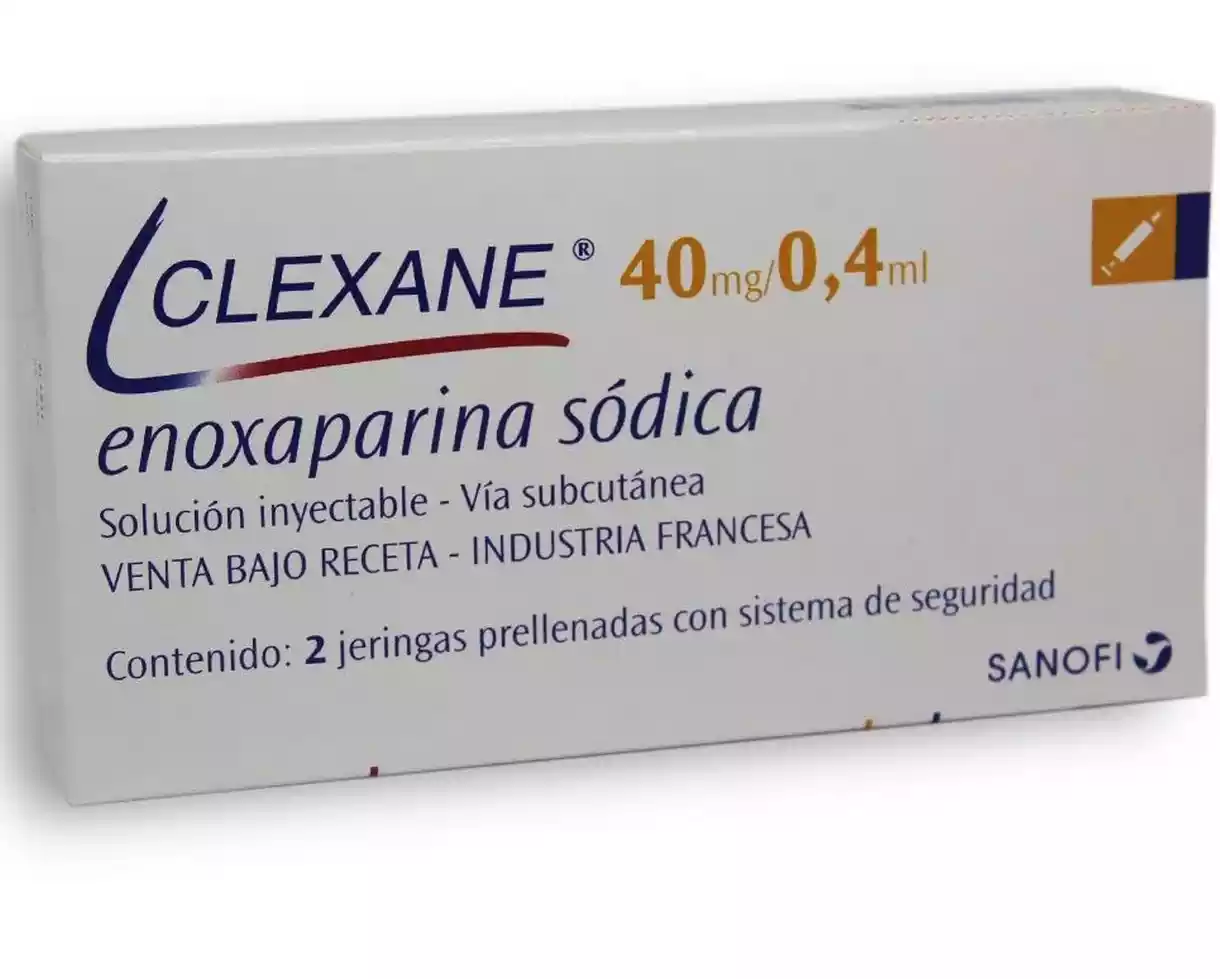 Φάρμακο Clexane (ενοξαπαρίνη): Αντιπηκτικό για την πρόληψη και θεραπεία θρομβώσεων.