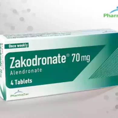 Φάρμακο Zakodronate: φάρμακο που περιέχει αλενδρονικό νάτριο και χρησιμοποιείται για τη θεραπεία της οστεοπόρωσης