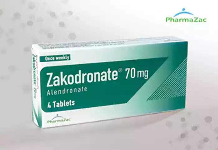 Φάρμακο Zakodronate: φάρμακο που περιέχει αλενδρονικό νάτριο και χρησιμοποιείται για τη θεραπεία της οστεοπόρωσης