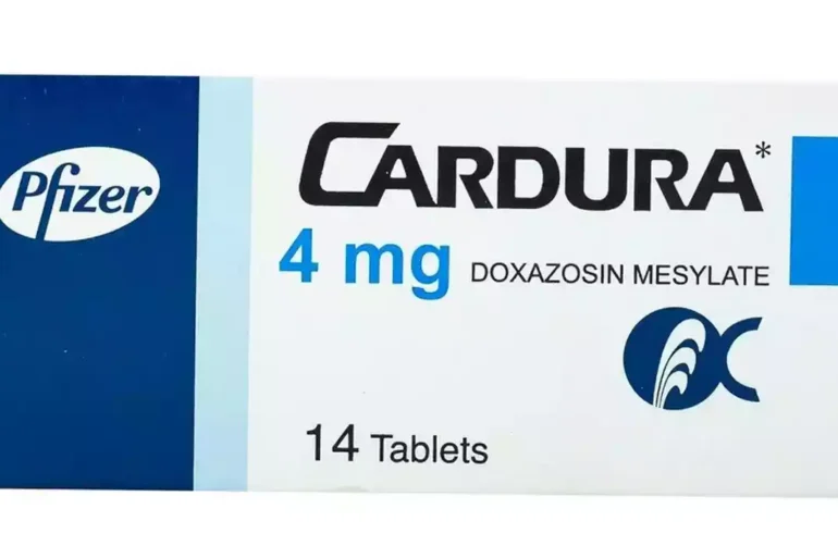 Cardura (δοξαζοσίνη): α1-αναστολέας για τη θεραπεία της υπέρτασης και της καλοήθους υπερπλασίας του προστάτη.