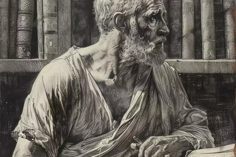 Ο Αριστοφάνης ο Βυζάντιος, πρωτοπόρος της ελληνικής γραμματικής και φιλολογίας.