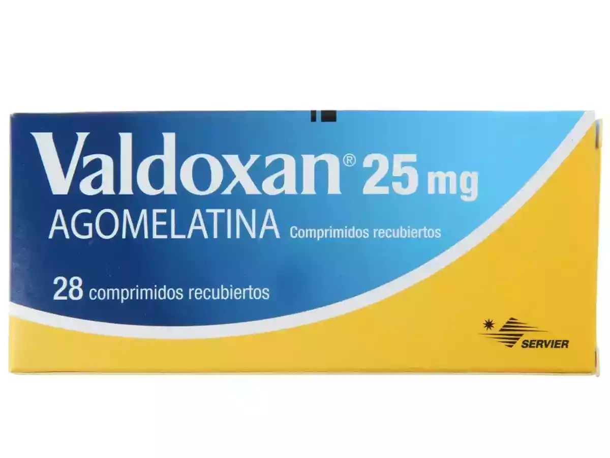 Επικαλυμμένα δισκία VALDOXAN 25mg σε συσκευασία blister 28 δισκίων με ειδική προστατευτική επικάλυψη