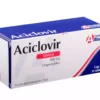 Το ACICLOVIR διατίθεται σε συσκευασία δισκίων των 200mg, 400mg και 800mg με προστατευτική ταινία