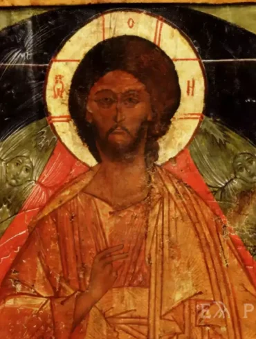 Die Christus Pantokrator-Ikone Im Museum Für Russische Ikonen In Clinton: Ein Meisterwerk Orthodoxer Ikonographie, Das Духовность Und Theologische Tiefe Vereint.