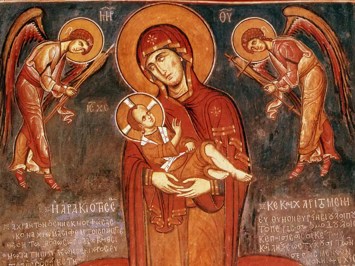 Die Panagia Arakiotissa Ist Ein Herausragendes Beispiel Byzantinischer Kunst Des 12. Jahrhunderts In Zypern Mit Einzigartiger Theologischer Symbolik.